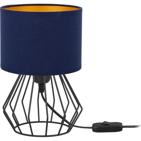 Lámpara Tornado AMB, azul marino y dorado (1/5)