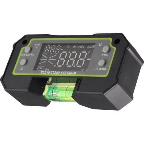 Inclinomètre numérique à double axe, à adsorption magnétique, avec écran LCD et Bluetooth. (1/5)