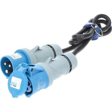 Kalle Verlängerungskabel CEE 230V 16A 2,5mm² IP44 1,5 Meter (1/3)