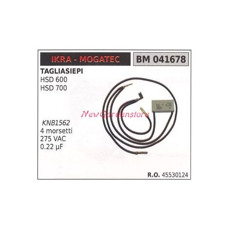 Condensatore IKRA tagliasiepe HSD 600 700 041678