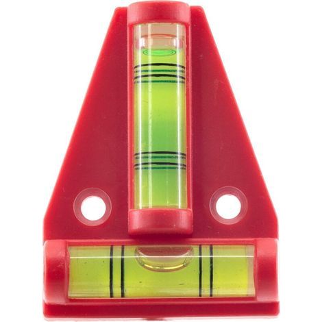 Mini Spirit Level for Motorhomes or Caravans - Plastic - High-precision mini level with horizontal bubble level (1/5)