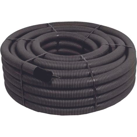 TUBO CORRUGATO DOPPIA PARETE PER CAVIDOTTO- - ø mm.50 in rotoli da mt.50 - 50 mt
