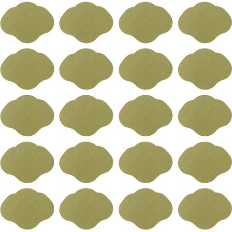 20 pièces Patchs d'Absinthe Drainage Lymphatique Réduction Douleurs Raffermissement Peau Sans Additifs Autocollants Ventre (1/5)