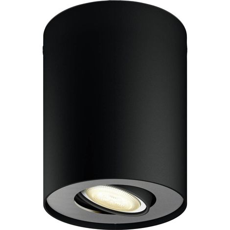 Applique da Soffitto White Ambiance GU10 Hue Pillar Nero (1/5)
