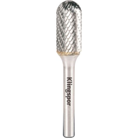 Coupe-métaux KLINGSPOR HF 100 C FI=6,0x18mm Queue 6mm Type WRC, cylindrique à bille (1/3)