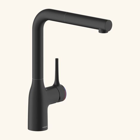 Robinet douchette Nobili MANIA noir mat (1/5)