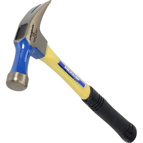 E18F Electrician's Hammer Fibreglass Handle 510g (18oz) (1/3)