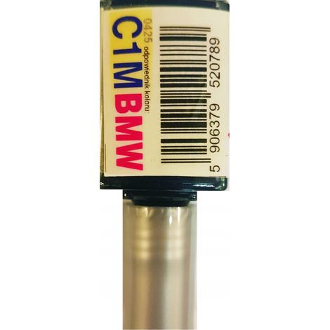 Kit di riparazione graffi per vernice auto BMW C1M blu fitonico 10 ml arasystem (1/5)