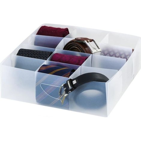 Divisor de cajones Domopak Living 12 compartimentos 30x30x8