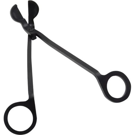 Coupe-mèches de bougies, ciseaux à huile, outil de coupe-mèches noir