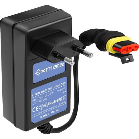 28 V 1,3A Chargeur de Batterie Compatible avec Husqvarna Automower 105 305 310 315X 405X 415X, pour Tondeuse Gardena 2016+/Sileno 2018 - (1/5)