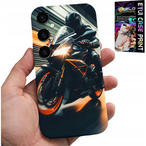 Funda para Samsung Galaxy S24 Plus - Motociclista, ventilador de motocicleta + cristal (1/5)