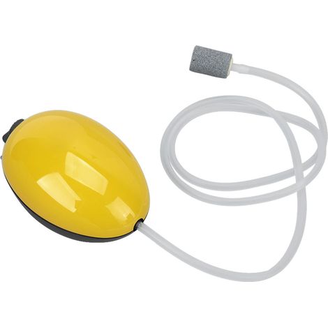Mini pompe à air silencieuse en ABS pour aquarium, augmentant l'oxygénation. Idéale pour les aquariums domestiques. (1/5)