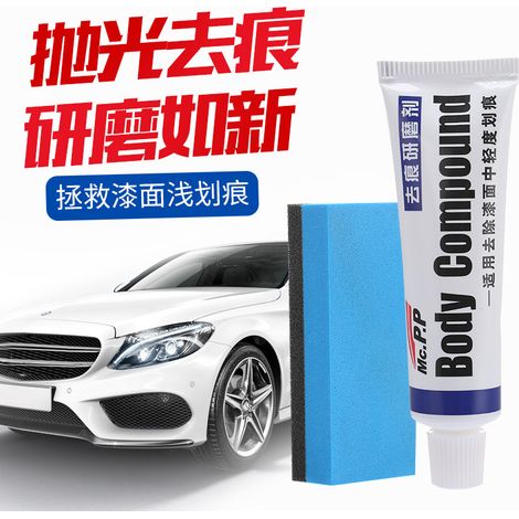 Cire de polissage pour automobiles, abrasifs réparateurs de rayures, résistants à l'huile et à la corrosion