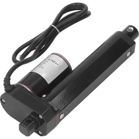 100-mm-Linearantrieb, 1000 N Hub, Zahnrad aus Aluminiumlegierung, 12-V-Gleichstrom-Endschalter