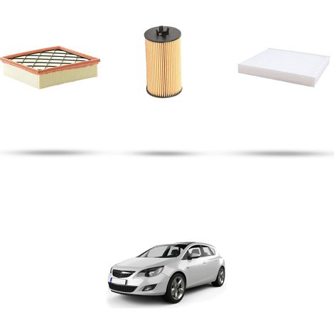 Kit tagliando 3 filtri compatibile con Opel Astra J ,GTC,SW 1.6 16v SIDI 125kw Dal 2013 (1/4)