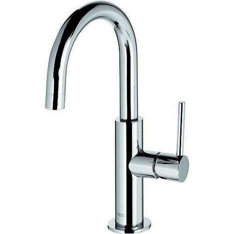 GRIFO MONOMANDO CON MANETA LATERAL PARA LAVABO LATIGUILLOS