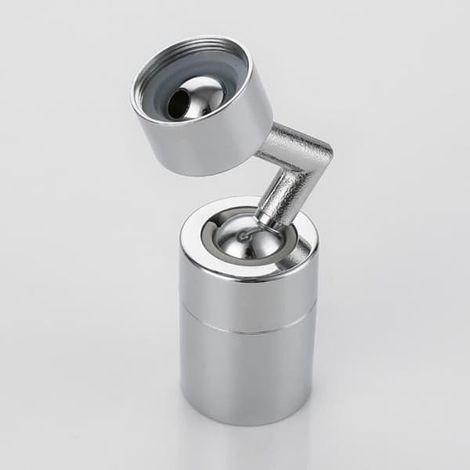 Adaptateur universel rotatif à 720 degrés pour robinet de cuisine - Type JAUNE (1/4)