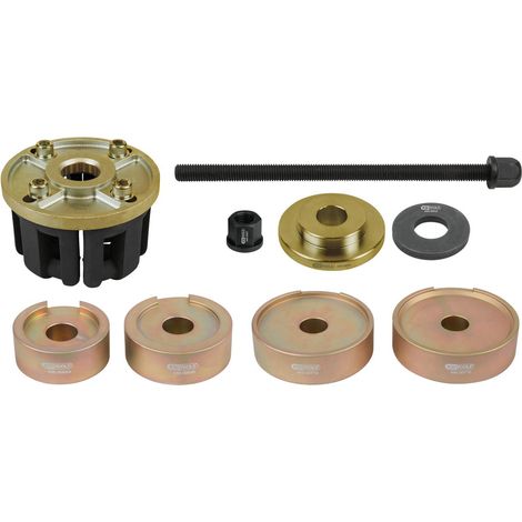KS TOOLS  Juego de  herramientas para  el montaje  compacto  de rodamientos  de rueda  VAG  17 piezas  - 440.0535 (1/4)