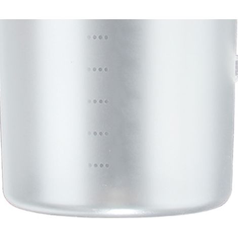 Pichet à eau froide en plastique PC avec texture givrée et graduations, grande capacité, épais, résistant aux chutes, résistant aux hautes températures, pichet à eau froide transparent de 5000 ml. (1/4)