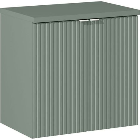 Waschtischunterschrank 60cm in grün NEWPORT-56-GREEN (1/5)