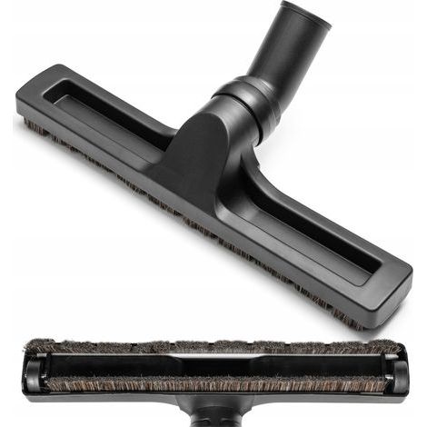 Lot de 2 Brosse pour Aspirateur, Compatible Parkside, Karcher et Bosch, pour Panneaux de Parquet Stratifié, Poils de 35 mm, Nettoyage Efficace (1/5)
