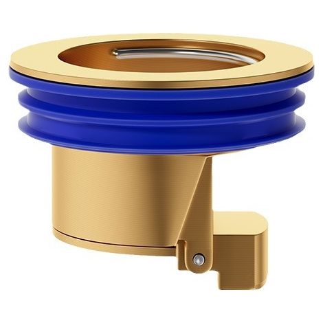 Bonde de douche de sol 2 pièces avec clapet anti-retour magnétique flottant, bouchon en laiton pour une évacuation rapide – Convient aux bondes de 3,2 à 4,2 cm de diamètre (laiton). Marque : QruiLanTu (1/4)