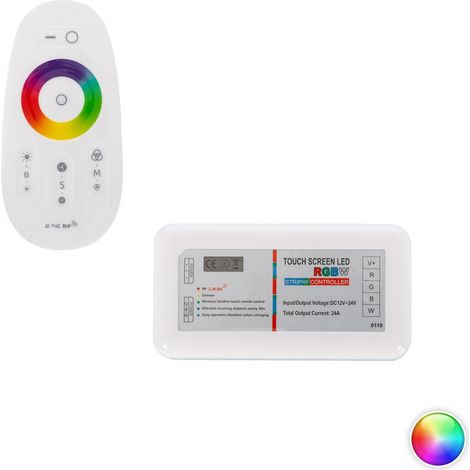 Controller Dimmbar LED-Streifen RGBW 12/24V DC mit RF-Steuerung RGBW