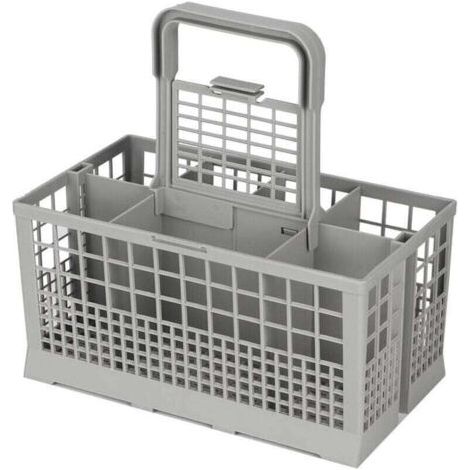 Boîte de Remplacement pour Panier à Couverts Universel avec 8 Compartiments, Durable et Ferme, adaptée aux Lave-Vaisselle Polyvalents (1/4)