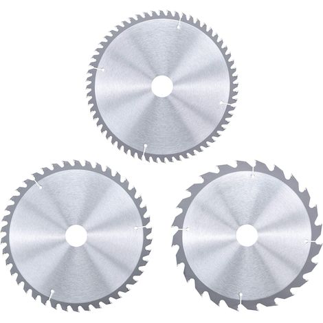 Set di 3 lame circolari EINHELL - 24-42-60 denti - 210 x 30 mm (1/4)