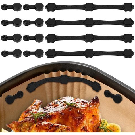 Silicone Aimant Air Fryer, 4PCS Long+8PCS Court magnetic en Silicone (1/5)