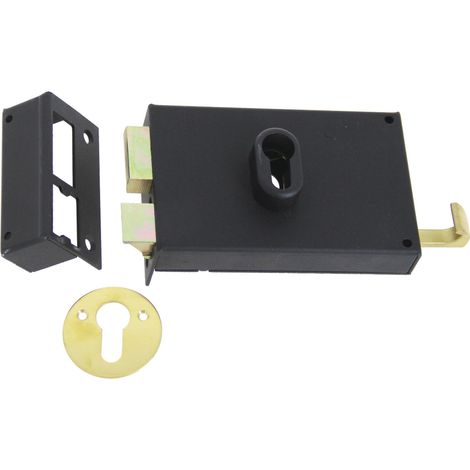 JPM 114500-01-2Y cerradura monopunto negra robusta