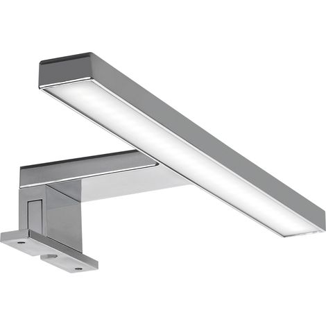 SOTECH LED Aufbauleuchte SKY neutralweiß Badleuchte 300 mm (4000K) 230V / 5W chrom poliert (1/4)