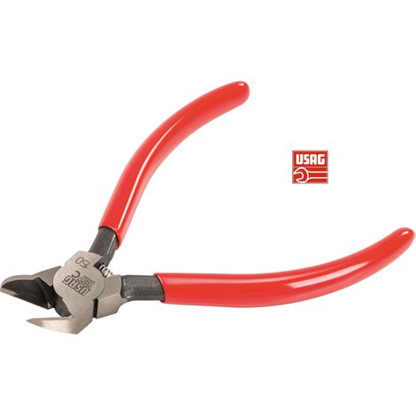 USAG 187 C TRONCHESE PER MATERIALI PLASTICI TAGLIENTE RASO PIEGATO A 45° (1/4)