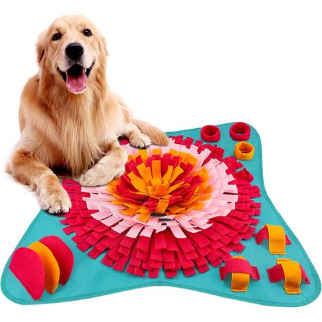 MINKUROW Colchoneta Colgante Plegable Para Perros Colchoneta Multicolor Para Perros Colchoneta Para Adiestramiento De Mascotas Tren Sentido Del Olfato Juguete De Alimentación Lenta Colchoneta Para Olf (1/5)