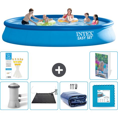 Easy Set Pool Rund - 457x84 cm - 7-teilig S340
