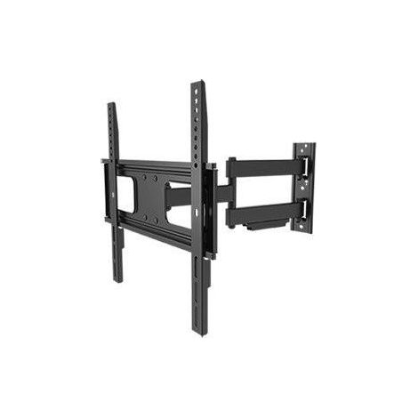 MyWall H 25-1 L soporte mural negro para pantalla de 32 a 55 pulgadas