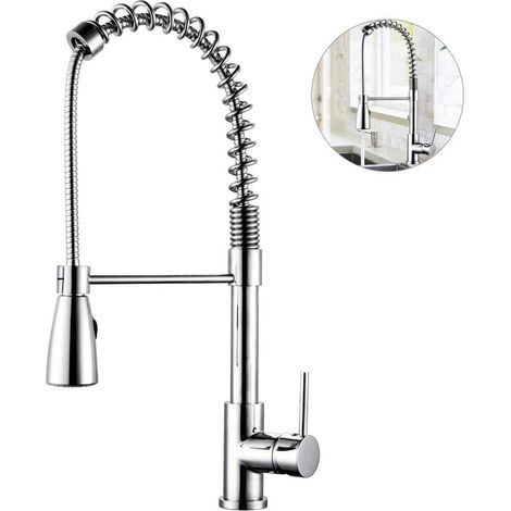 ROBINET DE CUISINE 047 EN LAITON CHROMÉ COLLECTION ERYMANTHE