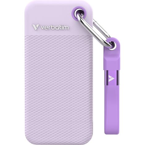 Verbatim Pocket SSD 1TB USB-C 3.2 Gen.2 Unità esterna Bianco-Viola 32322 (1/4)
