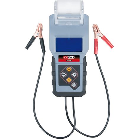KS TOOLS  12V Digital-Batterie-  und Ladesystemtester  mit integriertem  Drucker -  550.1646 (1/4)