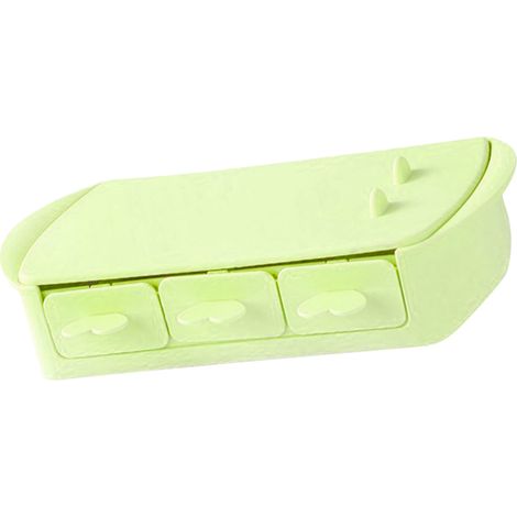 Moule à mini-glaces DIY à faire soi-même pour les enfants, en silicone alimentaire, pour glaces, six compartiments verts (1/5)