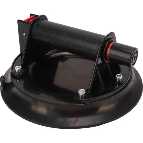 Ventouse à pompe noire résistante à la chaleur, antidérapante, robuste, pour levage de plaques, fixation solide sans perçage. (1/5)