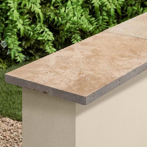 Couvertine Travertin Beige Nuancé 61x33x3 cm (à l'unité) - RO'MA NATURE (1/4)