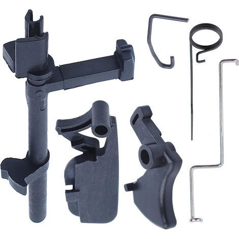 Kit de Gâchette d'accélérateur pour STIHL MS170 MS180 017 018 Tronçonneuse, Gâchette des Gaz + Tige d'accélérateur + Arbre de commutation + Verrouillage de Gâchette 6 en 1 (1/5)