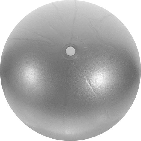 Ballon de Gym Ballon de Yoga de Gym 25cm PVC Argenté pour Grossesse et Accouchement pour Femme Enceinte Renforcement du Centre et Entraînement à Domicile (1/5)
