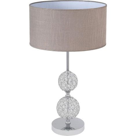 Levitantes Lampe de bureau 1 x e27 chrome écran gris 35d