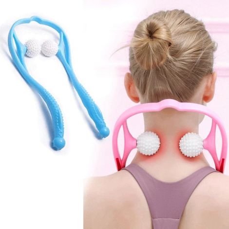 Pince de massage cervical portable - Rose - Online Store (1/5)