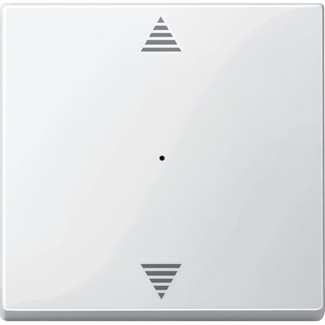 KNX M-Plan commande simple marquage double flèche blanc polaire brillant MTN619419 (1/4)