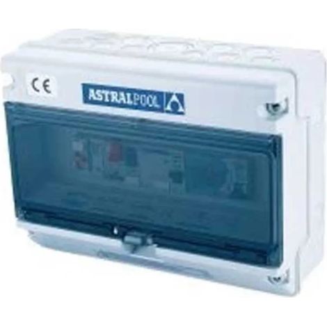 Caja de control Astralpool tipo d IP65 temporizador mando