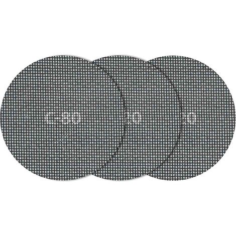 Grilles à Poncer Adhésives ø125mm Carbure De Silicium, Grains Variés - Générique (1/5)